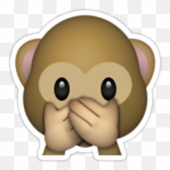 Pin En You Might Need - Iphone Monkey Emoji Png