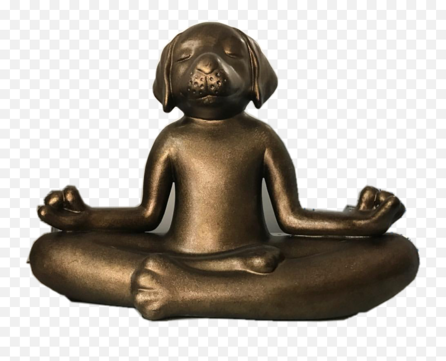 Dog Zen Meditation Meditate Oneness - Sitting Emoji,Meditate Emoji