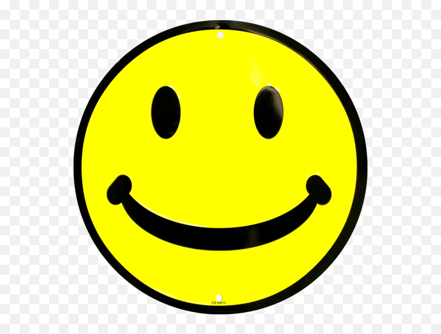 Cs60013 - Smiley Face Circle Sign U2013 Hangtime Smile Sign Emoji,Religious Emoticon