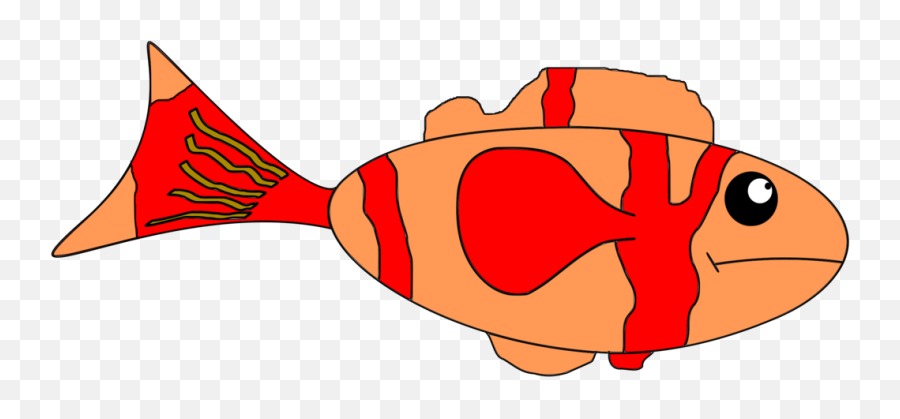 Fish Vertebrate Tail Png Clipart - Sad Fish Png Clipart Emoji,Fish Emoticon