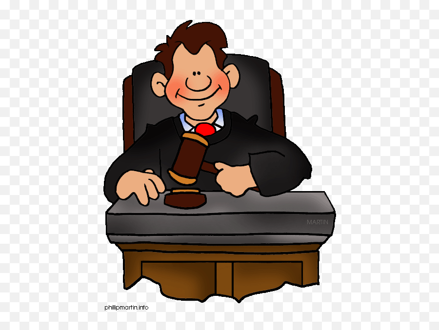 Judicial Branch - Judge Clip Art Emoji,Judge Gavel Emoji
