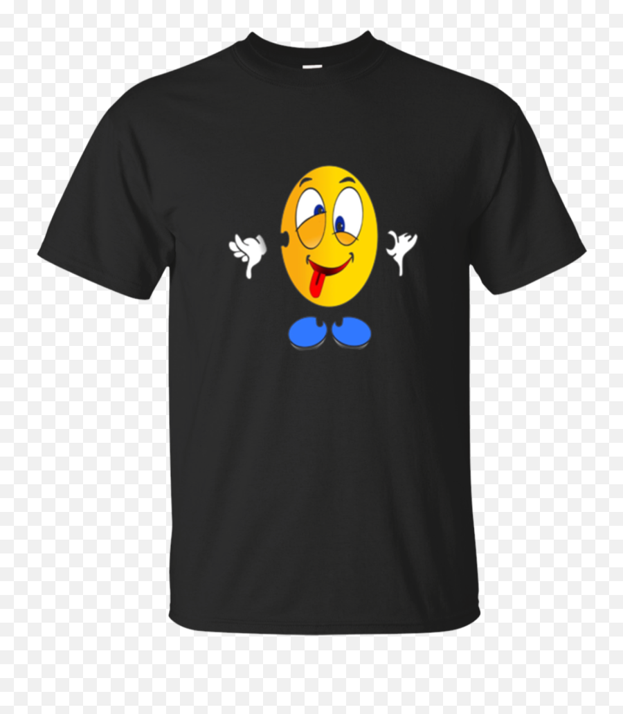 Silly Yellow Smiley Face Emoticon Funny Emoji T Shirts - Penny Wise Cat T Shirt,Silly Emoji