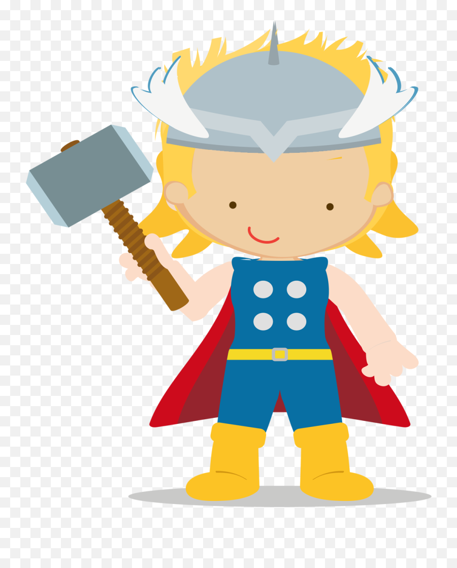 Knight Clipart Baby Knight Baby Transparent Free For - Thor Cute Png Emoji,Avenger Emoji