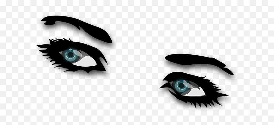 2 Free Eye Woman Illustrations - Great Gatsby Book Transparent Emoji,Zoom Eyes Emoji