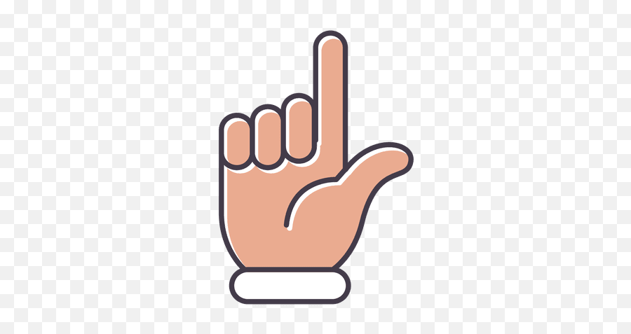 Hand Pointing Up Icon - Transparent Png U0026 Svg Vector File Mano Señalando Hacia Arriba Emoji,Finger Pointing Up Emoji