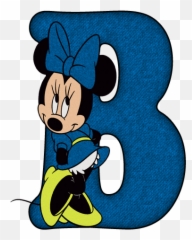 Disney Alphabet Letters - Cartoon B Emoji