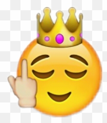 Download Emoji Fuck Emoticon Iphone Apple - Female Middle Finger Emoji,Bird Finger Emoji