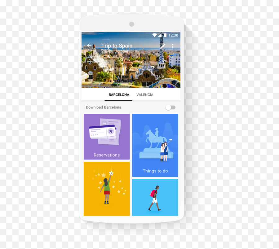 Planning A Trip Tools - Google Trips Itinerary Emoji,Barcelona Flag Emoji