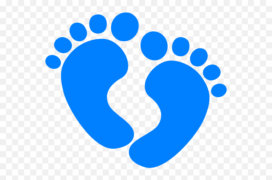 Baby Foot Clipart - Baby Boy Clip Art Emoji,Baby Feet Emoji