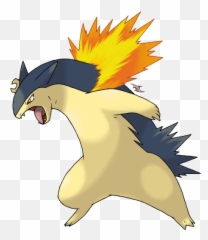 Finally Typhlosion Sculpture - Pokemon Typhlosion Blood Emoji,Skunk Emoji Copy And Paste