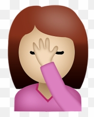 Emoji Facepalm Freetoedit - Too Early For Bullshit