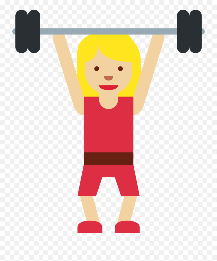 Weight Lifting Clipart 17 Buy Clip Art - Clipart Girl Lifting Weights Emoji,Workout Emoji