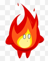 Frozen Fire - Cartoon Emoji,Fire Emoticon