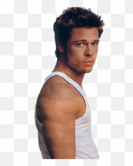 Brad Pitt Png - Bred Hair Styile Emoji