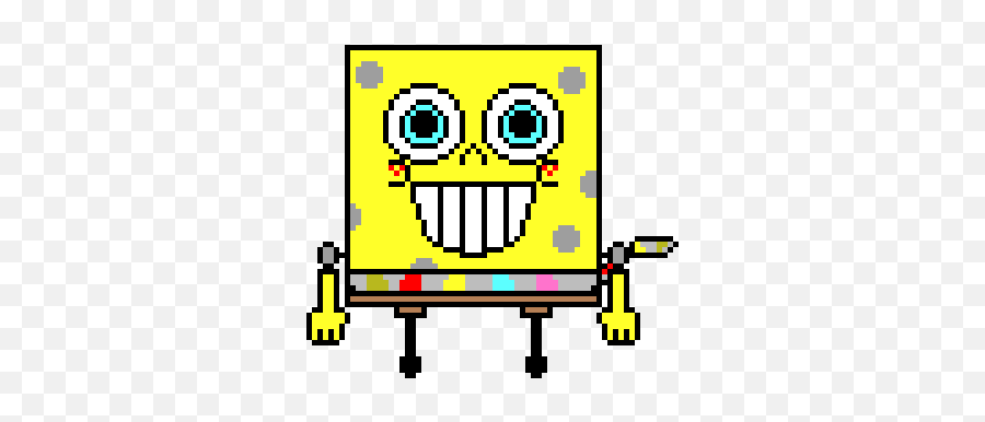 Robosoonge Spongebob Sprite - Smiley Emoji,Spongebob Emoticon