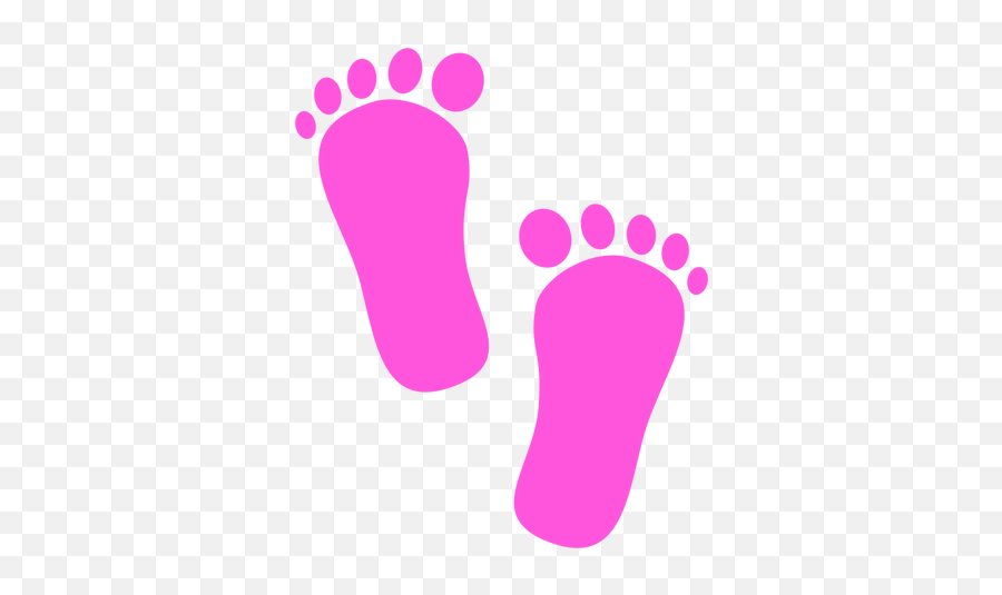 Baby Girl Footprints - Baby Feet Cartoon Emoji,Baby Crawling Emoji