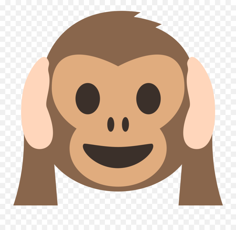 Emojione 1f649 - Three Wise Monkeys Emoji,Eye Emoji
