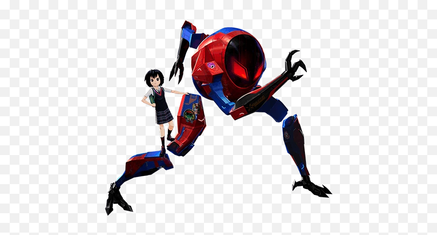 Peni Parker Sony Pictures Animation Wiki Fandom Spider Man Into The Spider Verse Peni Parker Emoji Free Transparent Emoji Emojipng Com - iron fist roblox marvel universe wikia fandom