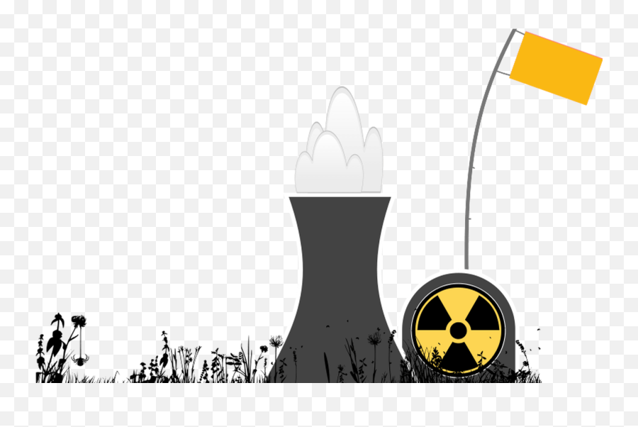 Nuclear Power Plant With Grass - Nuclear Power Plant Transparent Background Emoji,Radioactive Emoji