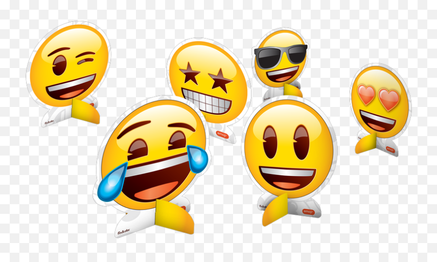Decoração De Mesa Emoji C8und - Emoji Para Enfeite De Mesa,Emojic