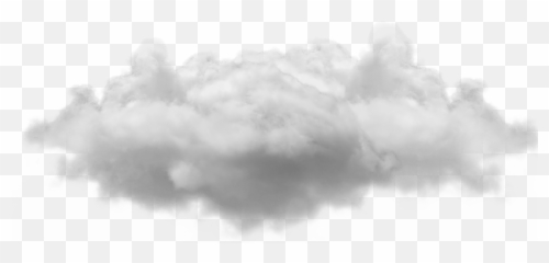 Fog Clipart Single Cloud - Transparent Background Clouds Emoji