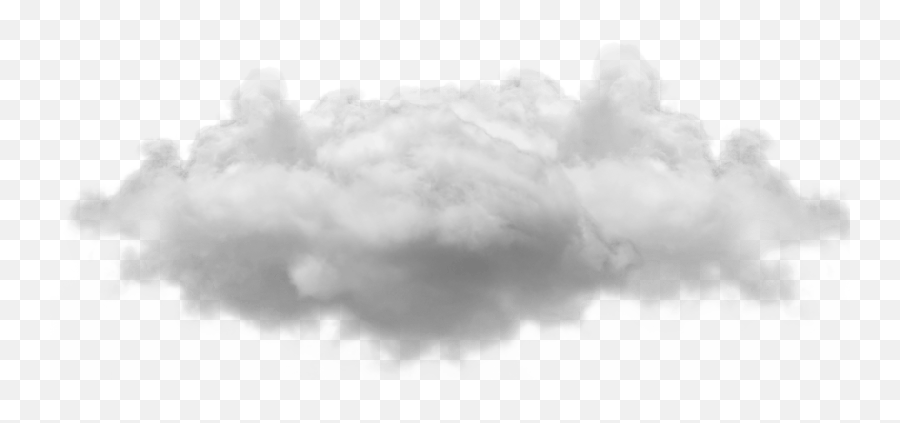 Fog Clipart Single Cloud Fog Single - Transparent Background Clouds Transparent Emoji,Fog Emoji