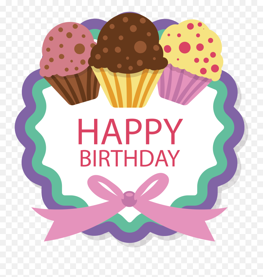 Ice Cream Label Transparent Png - Birthday Cake Toppers Printable Emoji,Emoji Ice Cream Cake