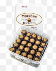 50 Pack Party Tub Of Homemade Candy Buckeyes - Buckeyes Emoji,Peanut Emoticon