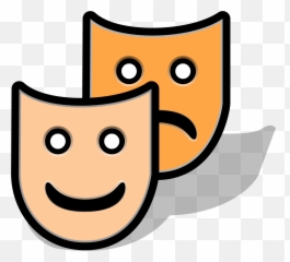 Reflection Clipart Intelligence - Theatre Symbol Emoji