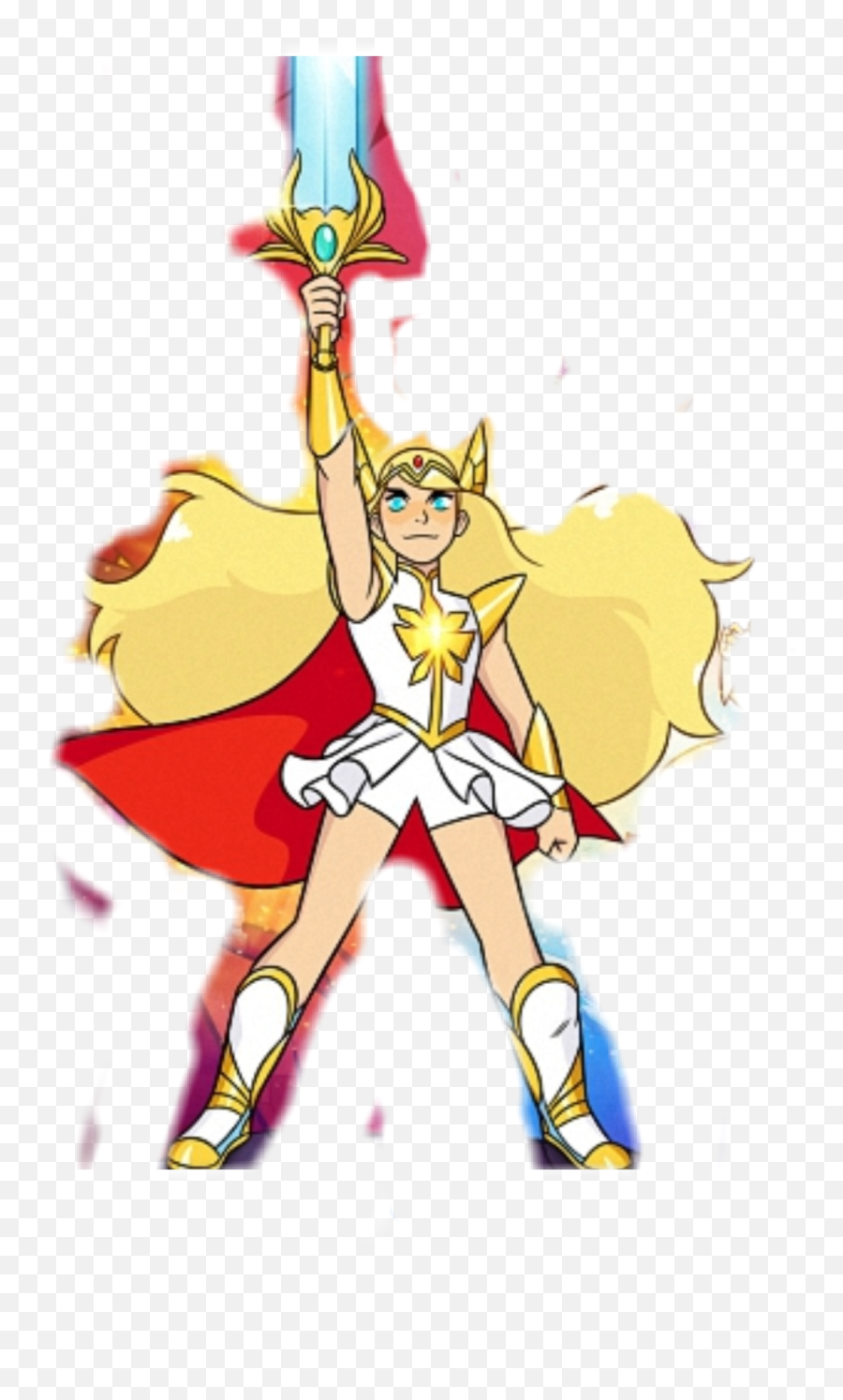 She - Ra I Ksiniczki Mocy Sticker By Ktofajny Emoji,Arms In The Air Emoji