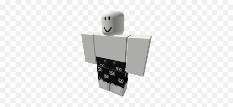 Black U0026 White 100 Emoji Joggers - Roblox Roblox High Waisted Black Jeans,Smiley Emoji Black And White