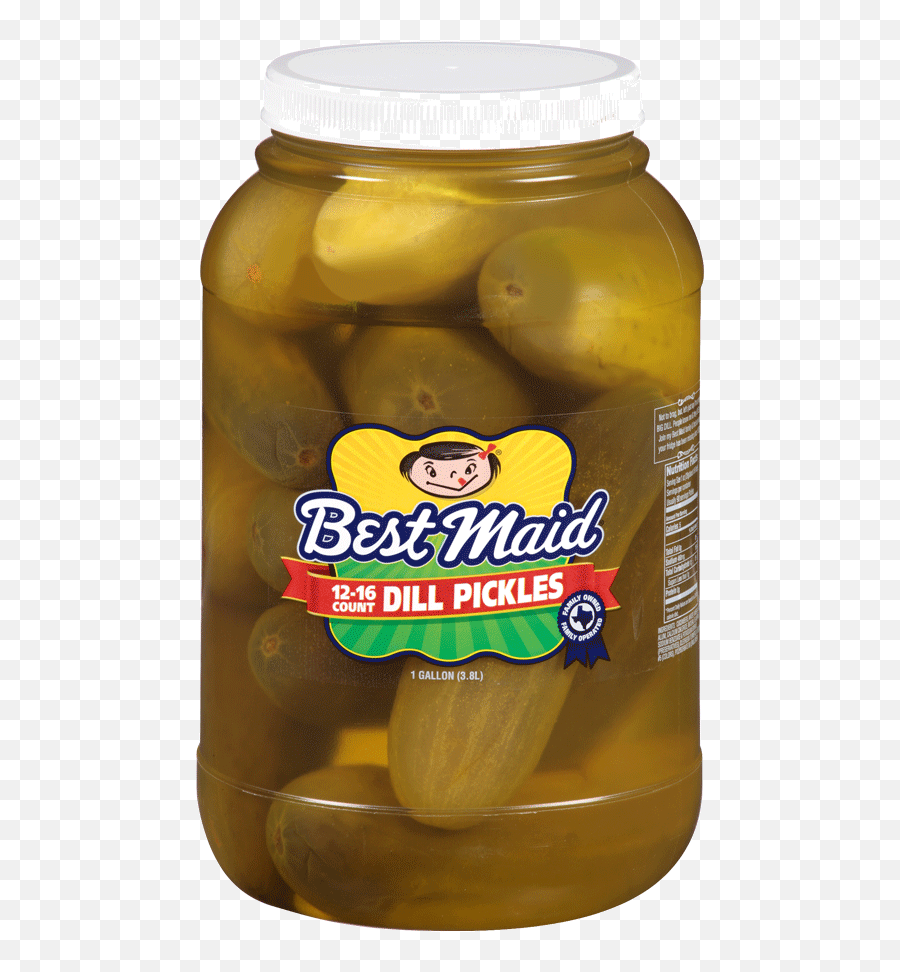 Dill Pickles 1 Gallon 12 - 16 Count Pickles In A Plastic Jar Emoji,Pickle Emoji
