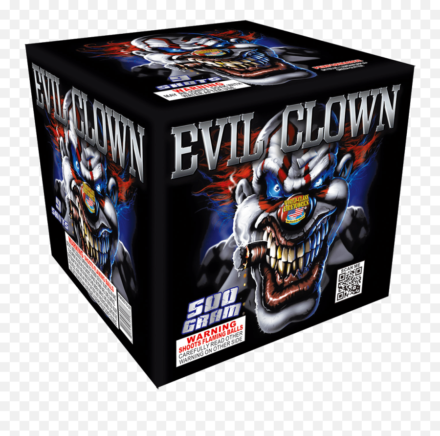 Evil Clown 9 Shots - Clown Fireworks Transparent Cartoon Evil Clown Firework Emoji,Scary Clown Emoji