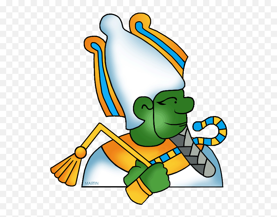 Farmer Clipart Ancient Egyptian Farmer Ancient Egyptian - Osiris Egyptian God Cartoon Emoji,Egyptian Emoji