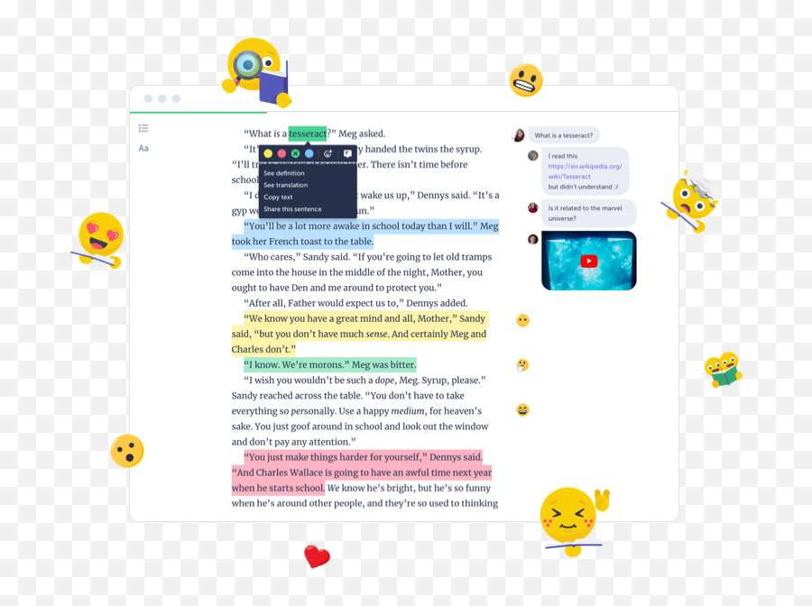 Glose Education - Screenshot Emoji,Marvel Emojis For Android