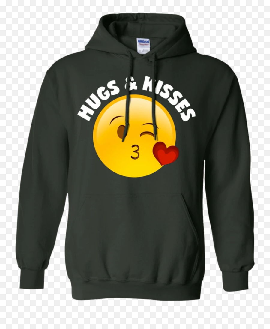 Day Shirt Hugs And Kisses Heart Kiss - Sweatshirt Emoji,Emoji Long Sleeve Shirt