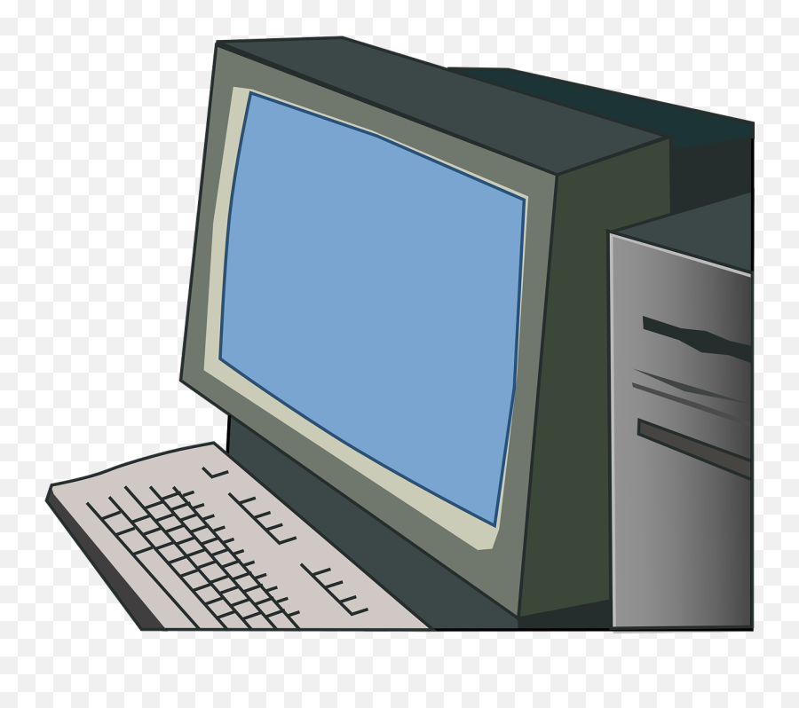 Computer Server Monitor Keyboard Screen - Computer Clip Art Emoji,Emoji Keyboard For Windows