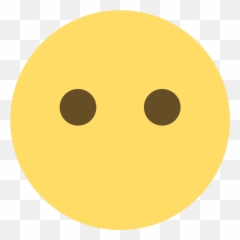 Emojione 1f636 - Face Without Mouth Emoji,Emoticones