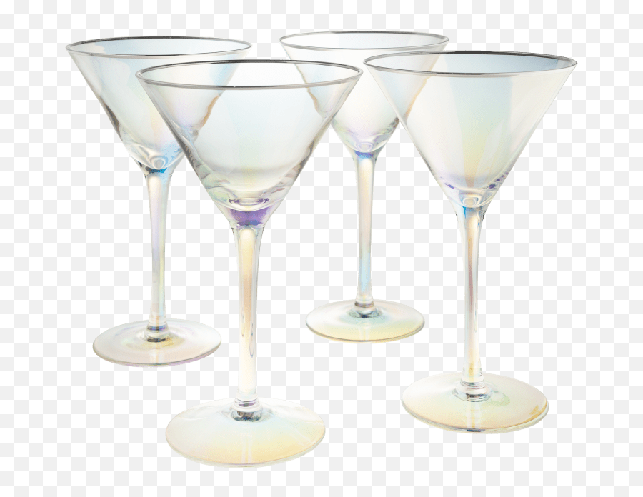 Aragon Iridescent Martini Glasses - Martini Glass Emoji,Martini Glass Emoji