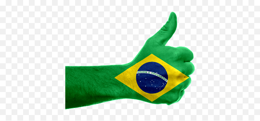 Free Thumbs - Brazil Flag Emoji,Brazil Flag Emoji