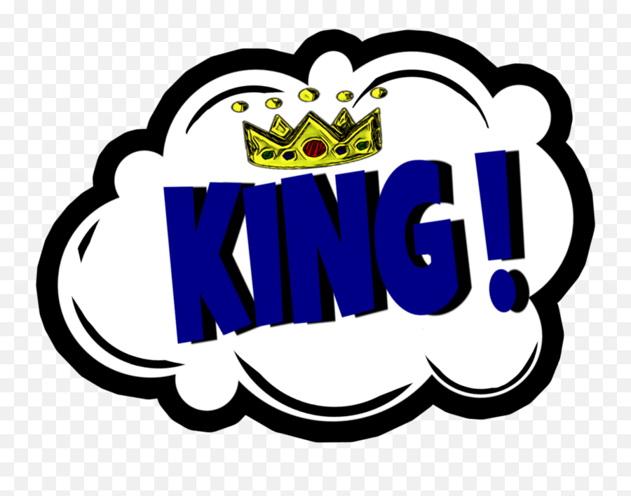 King Crown Kings Kingcrown Popart Cool - Clip Art Emoji,Kings Crown Emoji