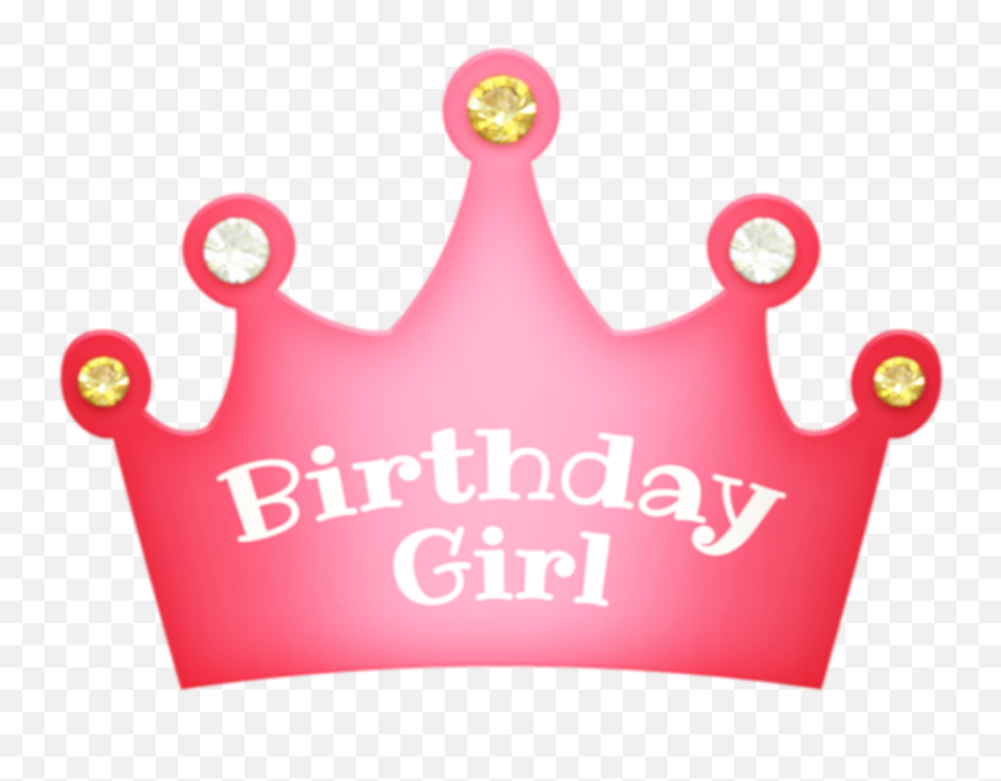 Birthday Girl Crownfreetoedit - Birthday Girl Hat Png Emoji,Birthday Girl Emoji
