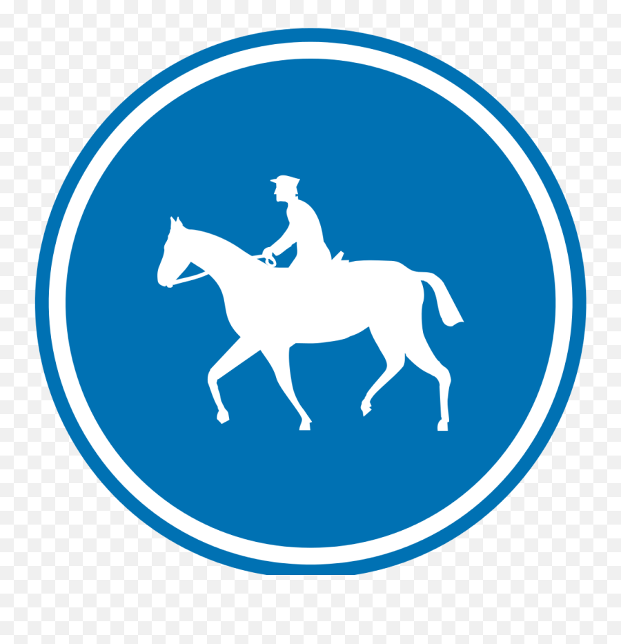 Belgian Road Sign D13 - F99c Emoji,Horse Emoji App