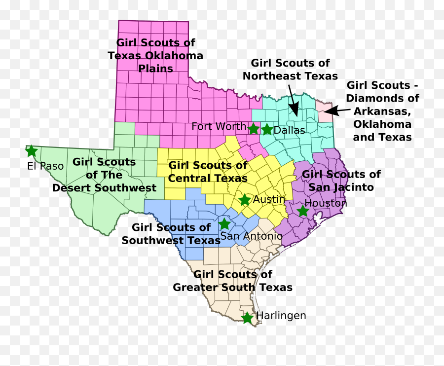 Texas - Southwest Texas Map Emoji,Girl Scout Emoji