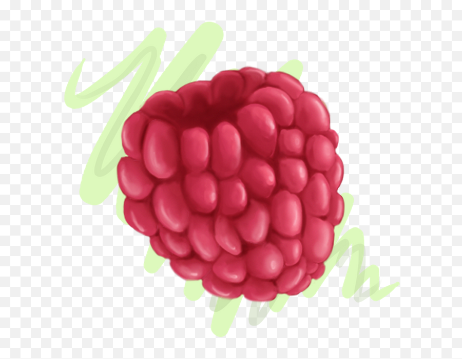 Raspberry - Seedless Fruit Emoji,Raspberries Emoji