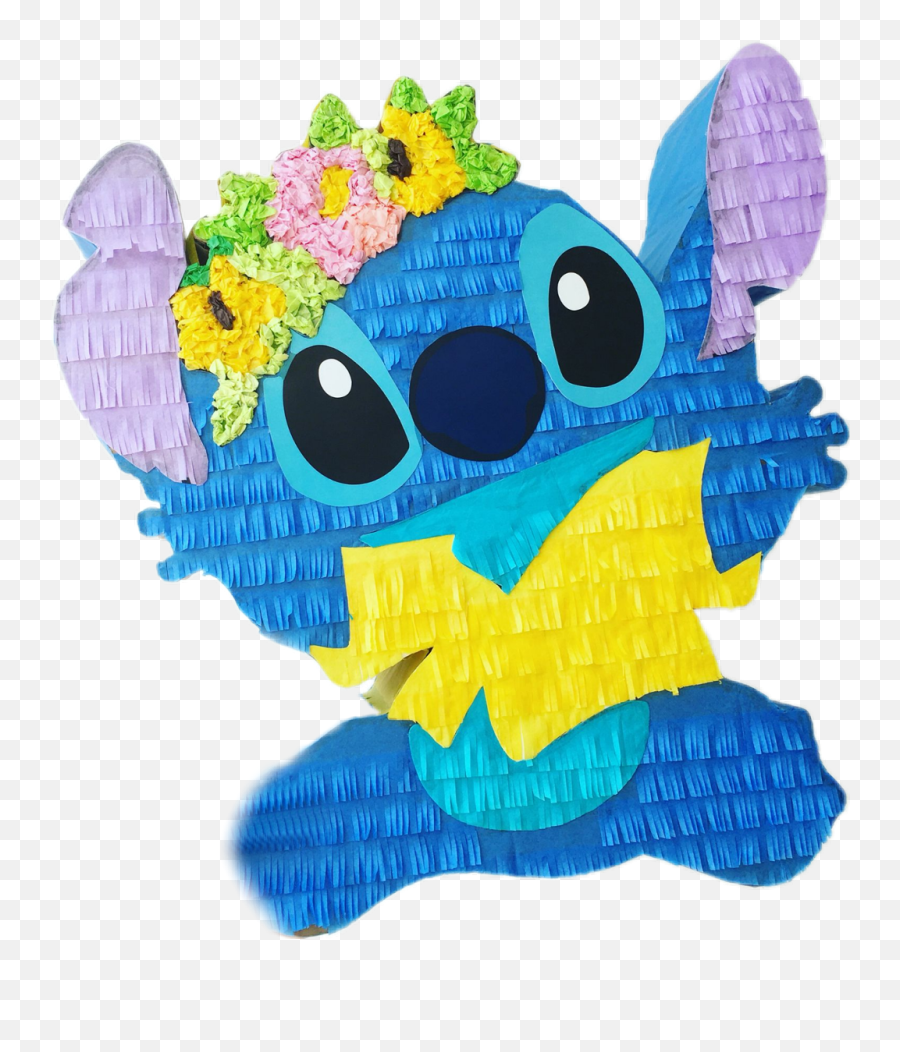 Scpinata Pinata Cute Kawaii Blue Stitch - Cute Piñatas Emoji,Emoji Pinata
