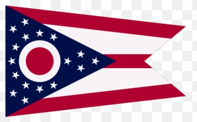 Folding The Flag Of Ohio - Emoji