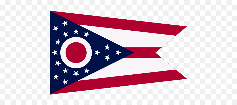Folding The Flag Of Ohio - Ohio Flag Emoji,Emoji 2 Independence Day