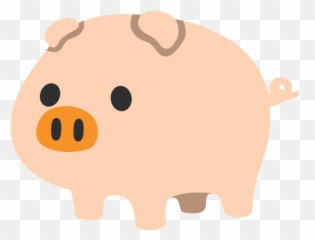 Pig Emoji For Facebook Email Sms - Clip Art,Pig Emoji