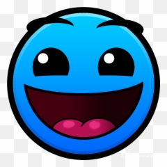 Easy - Geometry Dash Easy Face Emoji,(y) Emoticon